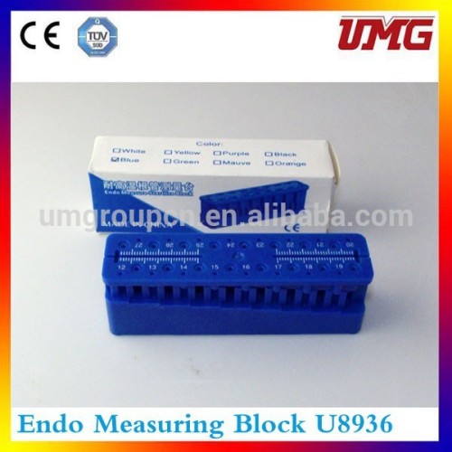 Dental Materials Plastic Endo Measuring Block Price, High Quality Dental Materials Plastic Endo