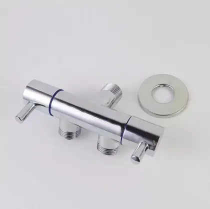Hot Sale Brass Pressure Toilet Faucet Multi-Function Three-Way Angle Valve