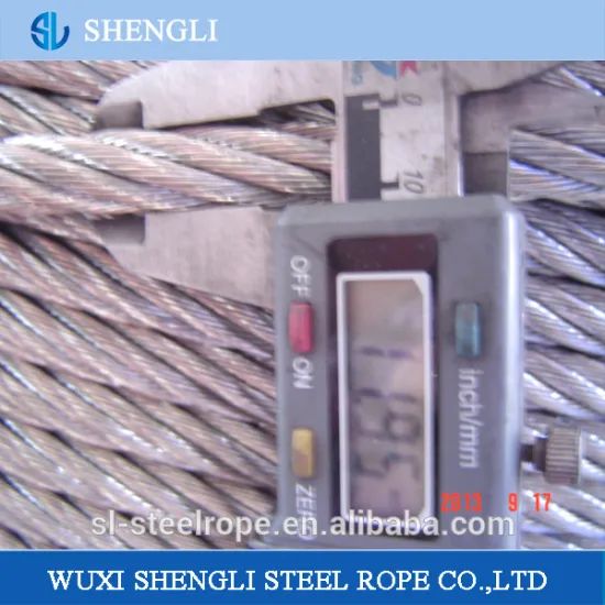 Construction Stainless Steel Wire Cable Rope