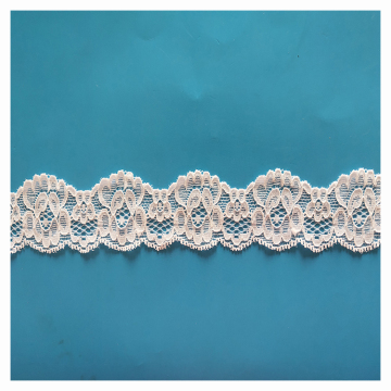 Border cord spandex knitted lace trimming 3.3CM