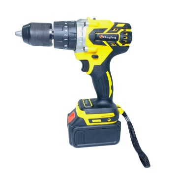 MTK01 13mm 35pcs Brushless Lithium Electric Impact Drill - Portable Cordless Torque Screwdriver Combination Tool Kit in Yellow