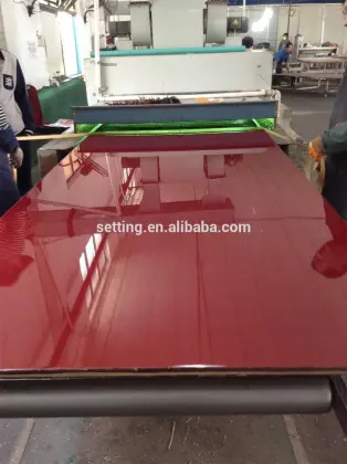 Bedroom Furniture Type and Wardrobe Specific Use Color Painted MDF UV Board