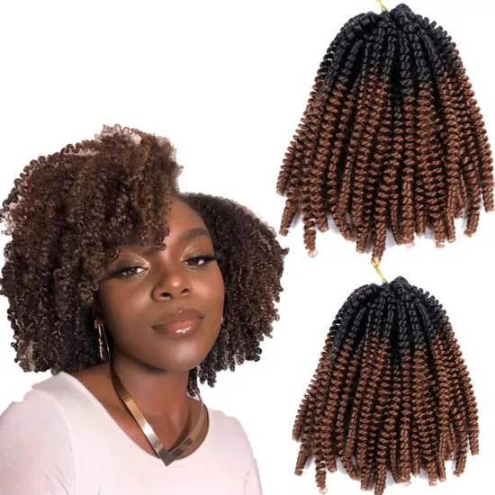 Spring Twist Hair Passion Twist Crochet Hair Braiding Hair Pre looped Crochet Braids Pre twisted Synthetic Crochet Colored Weave