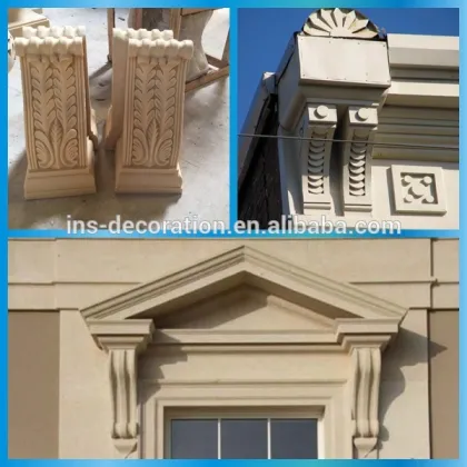 Cast stone architectural design products