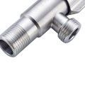 Zhongxin Quick-open Bathroom Accessories Angle Valve Stainless Steel China Stop Water without Diverter as Required Polished