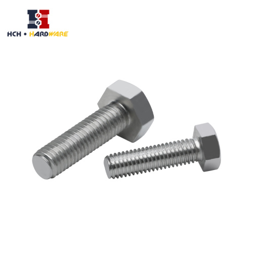 Hexagon Bolts en acier en carbone HDG / Hot-Dip Galvanisation