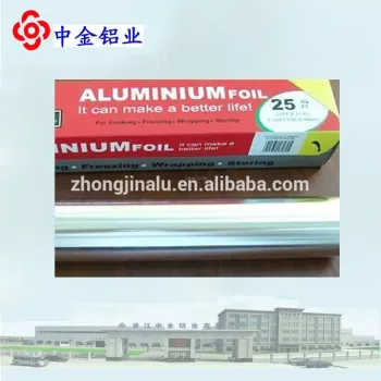 Aluminium foil for aluminium foil food