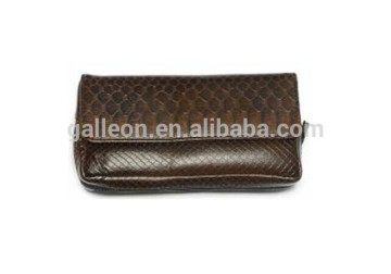 Brown pu leather Smoking Pipe bag for 2 pipes