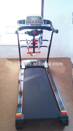 Treadmill home with massager and twister and shock absorption, Bailih best body fit treadmill for home use
