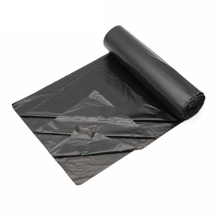 Heavy duty on roll disposable PE plastic trash garbage bags