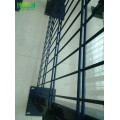 PVC-überzogener Twill-Webart-doppelter horizontaler Draht-Zaun