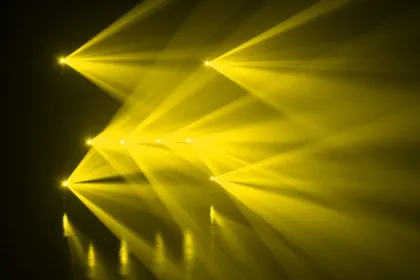 ADJ Products Stage Lighting - 120W/100W LED Spot Moving Head for Clubs and Parties