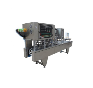 Máquina de vedação de preenchimento de copos totalmente automática para iogurte, leite e temperos