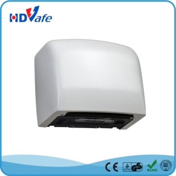ABS White 1250W Automatic High Speed Hand Dryer for Public Washroom