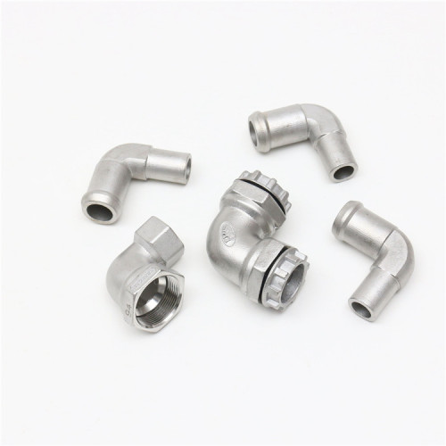 cnc machining stainless steel hydraulic union tee fittings