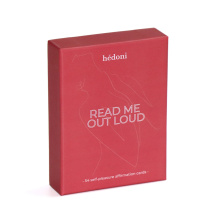 Impressão de jogo de cartas de afirmação personalizada