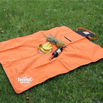 Portable Outdoor Blanket Mat Customized brand comfortable Picnic Blanket waterproof