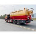 mobile high-pressure vacuum suction drainage pump truck
