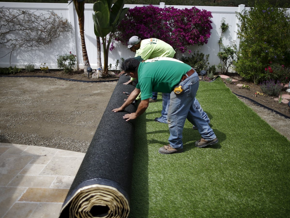 Artificial Grass installing