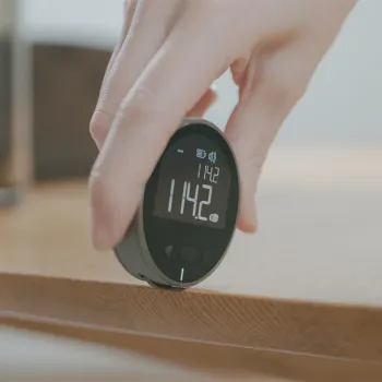 OEM Rechargeable LCD Electric Ruler Tape Measure