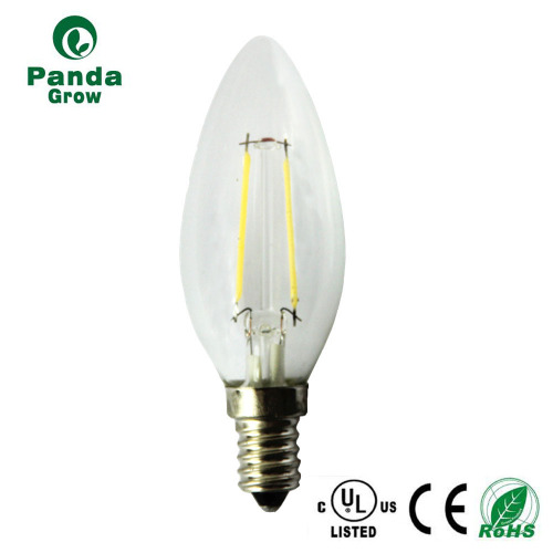 New Arrival C35 2W LED Bulb For Home with UL Dimmable