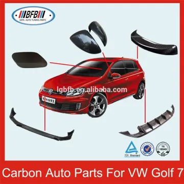 Carbon Auto Accessories Rear Trunk Spoiler For Golf 7 VII 2014