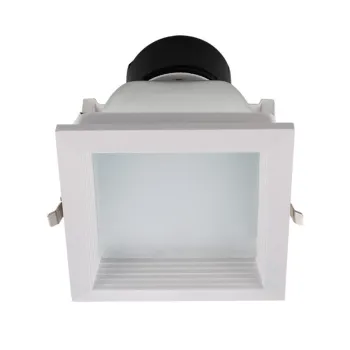 15w 1200lm 6inch Led Square Downlight Exceeding A 75w Halogen Lamp