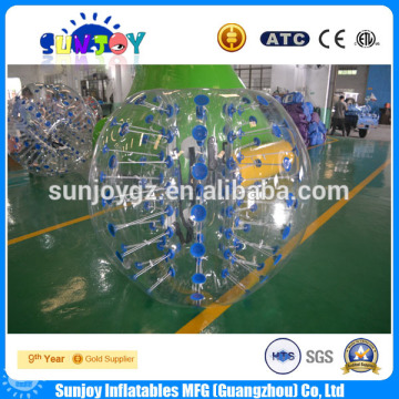 2015 PVC or TPU Inflatable Giant Plastic Bubble Ball For Football For Kids and Adult