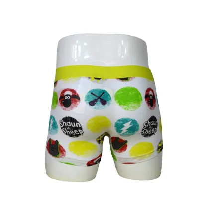 Wholesale Cute Cartoon Print Boys Boxer Short Underwear
