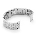 Hochpolierter 316L Solid 7 Links Watch Band