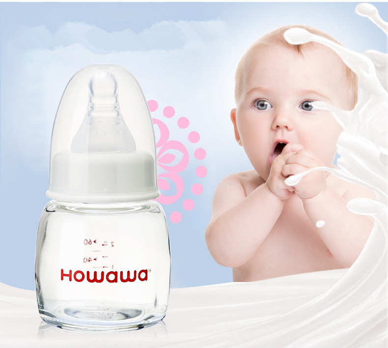 2oz baby üvegtej etető palack fogantyú nélkül