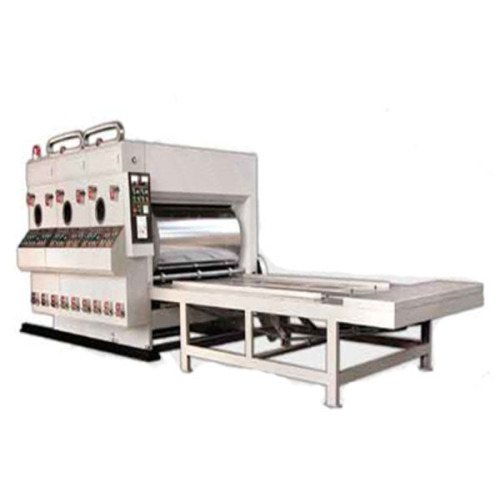 Semi-automatic printing slotting machine