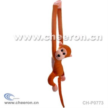 Plush Long arm Monkey,Squeaky Stuffed Toy