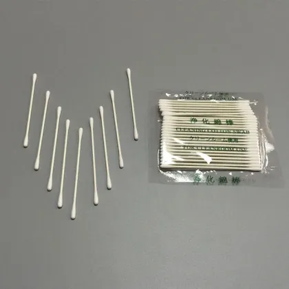 Huby-340 Replacement BB-002 Mini Round Double Tips Clean Room Cotton Swab