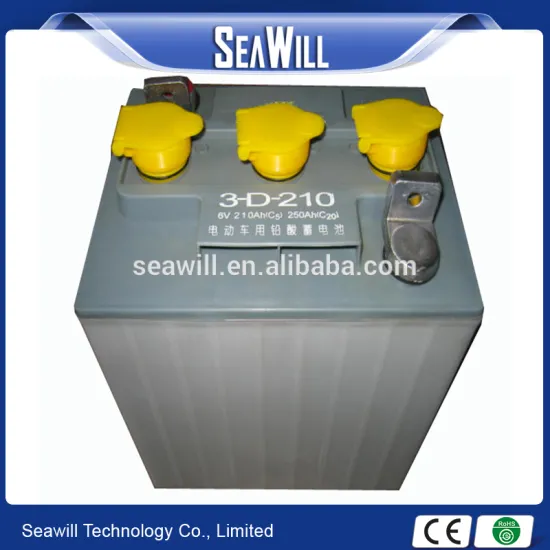 Tourist car battery 6v 210Ah(3-D-210)