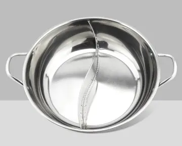Stainless Steel Hot Pot with Divider Wholesale