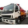 second hand pump truck 37m with ISUZU chassis