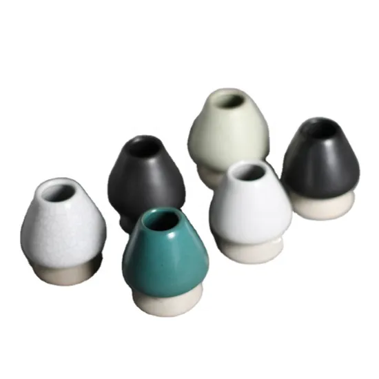 Custom Ceramic Colorful Matcha Whisk with Stand - Hot Selling 2024 New Arrival