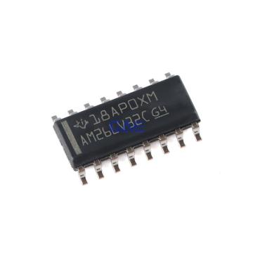 Chip asli AM26LV32CDR asli: Penerima garis diferensial empat cara dalam paket SOIC -16 - GAE