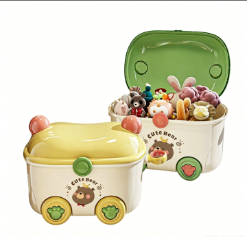 Cute Bear Flip Top Childrens Storage Box