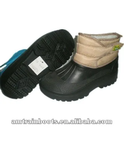 2012 leather snow boots