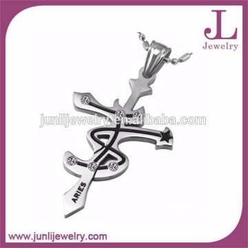 Junli Jewelry Fashion Design Stainless Steel Aries Pendant