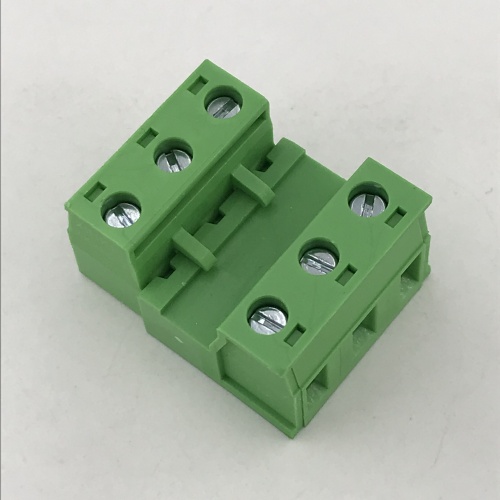 7.62mm pitch 15A pluggable cable connect terminal block