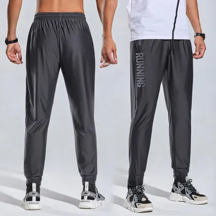 Mens Stretch Quick Drying Running Trousers