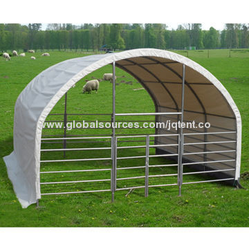 Poultry equipment tent, PVC or PE cover material, steel tube, used in livestock, stock farming