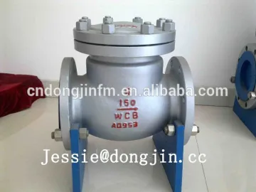 API6D swing check valve