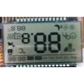 TN positivo Display LCD Orologio e temperatura