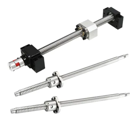 China Factory C5 Ball Screw with Ball Nuts - Alternative to TBI Motion