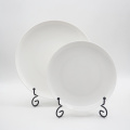Set di stoviglie in porcellana in porcellana in ceramica set di piatti bianchi
