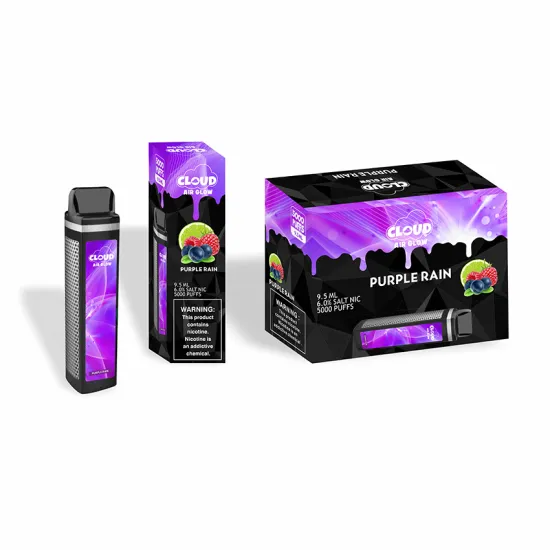 Purple misty rain 9.5 ml disposable vape pen